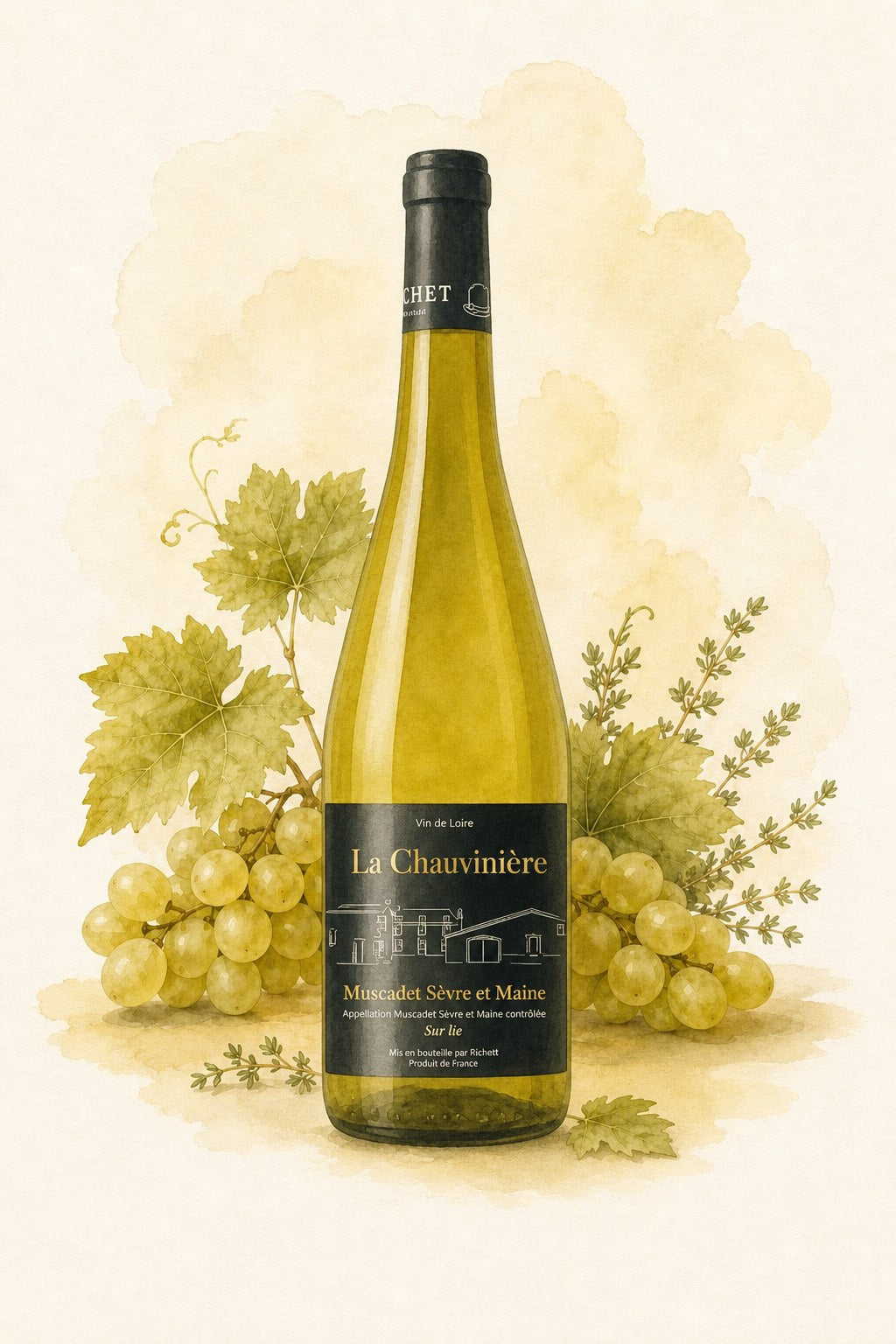 Domaine de la Chauviniere Muscadet Sèvre-et-Maine