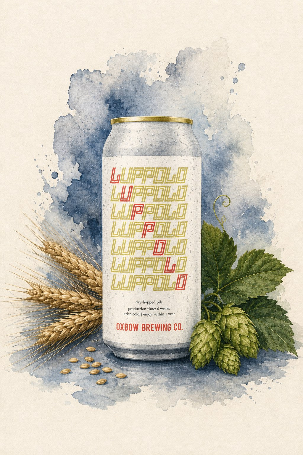 Oxbow Luppolo Italian-Style Pilsner 4-Pack