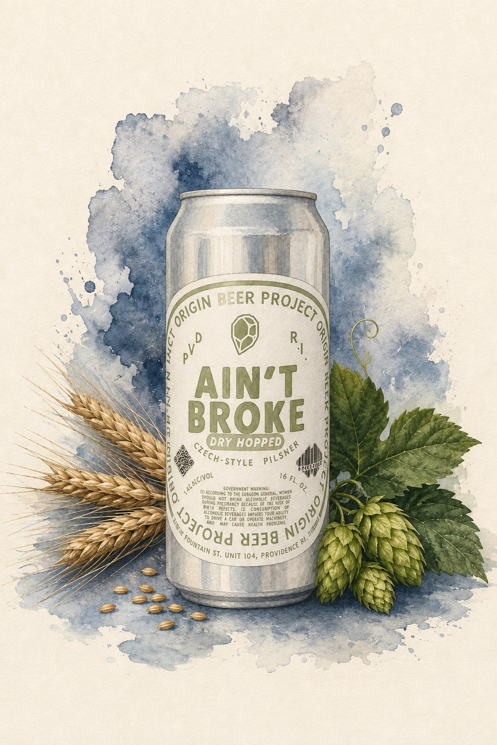 Origin Beer Project Ain't Broke Pilsner
