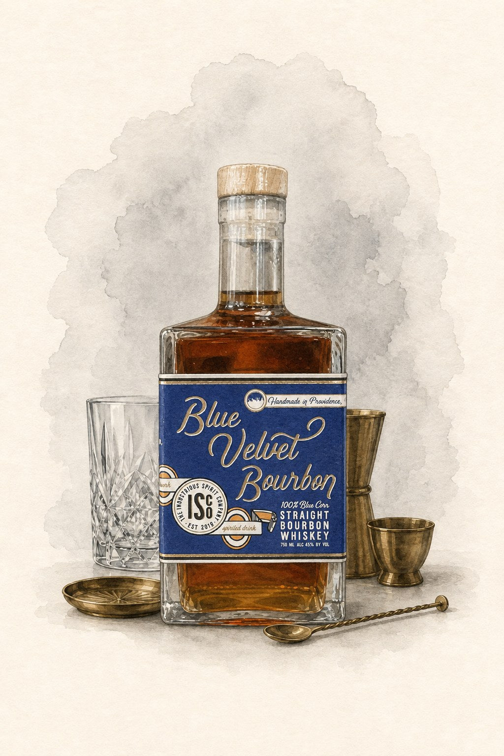 ISCO Blue Velvet Bourbon