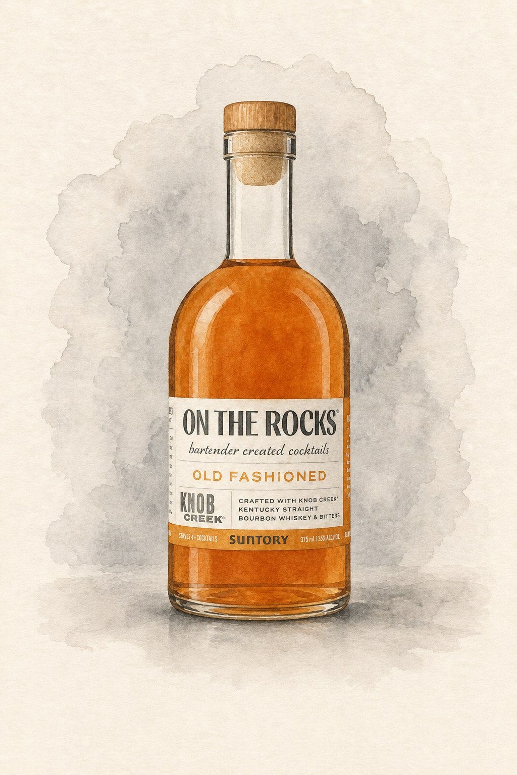 On the Rocks Knob Creek Old Fashioned