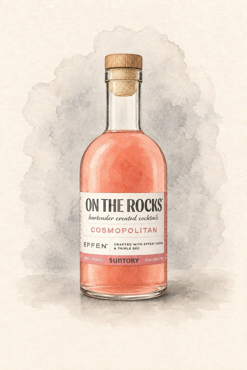On the Rocks Effen Cosmopolitan