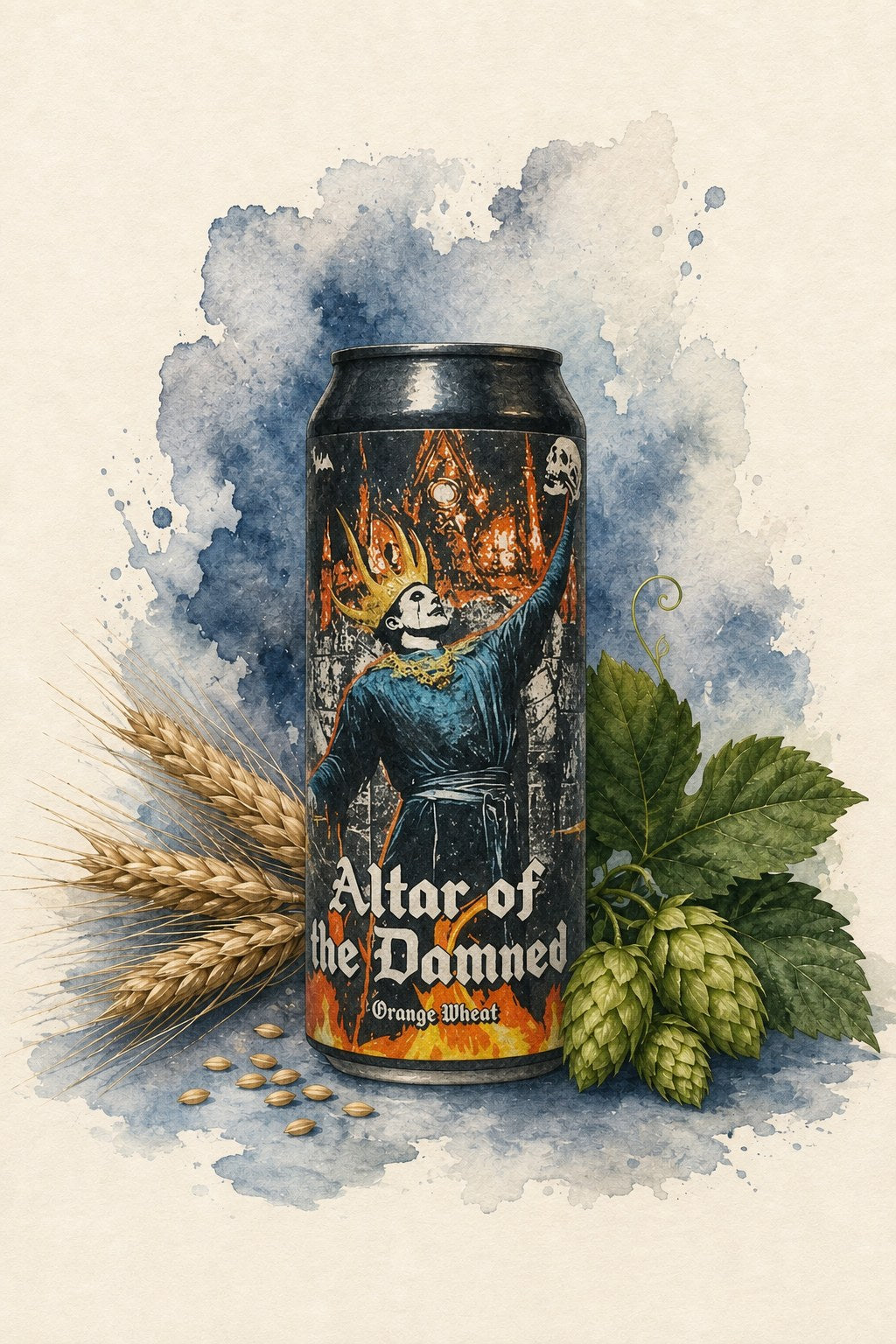 Dudleytown Altar of the Damned Orange Wheat
