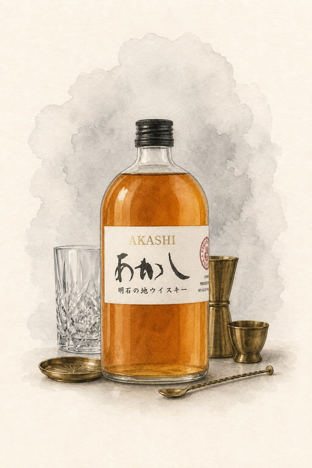 Akashi White Oak Japanese Blended Whisky