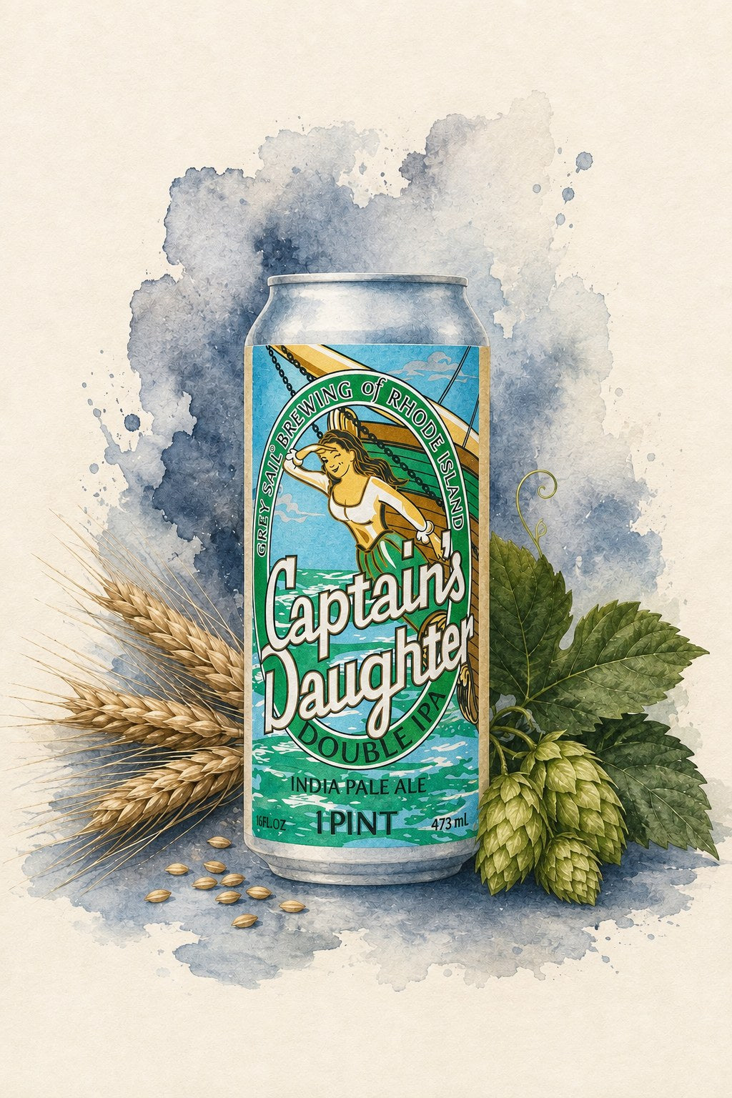 Grey Sail Captain's Daughter Double IPA
