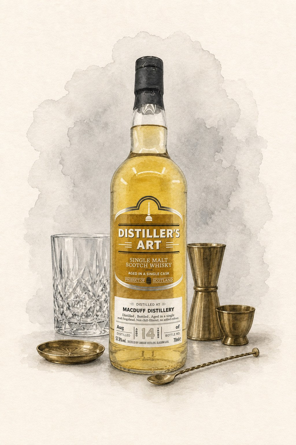 Distiller's Art Macduff 14 Year Old Single Malt Scotch Whisky