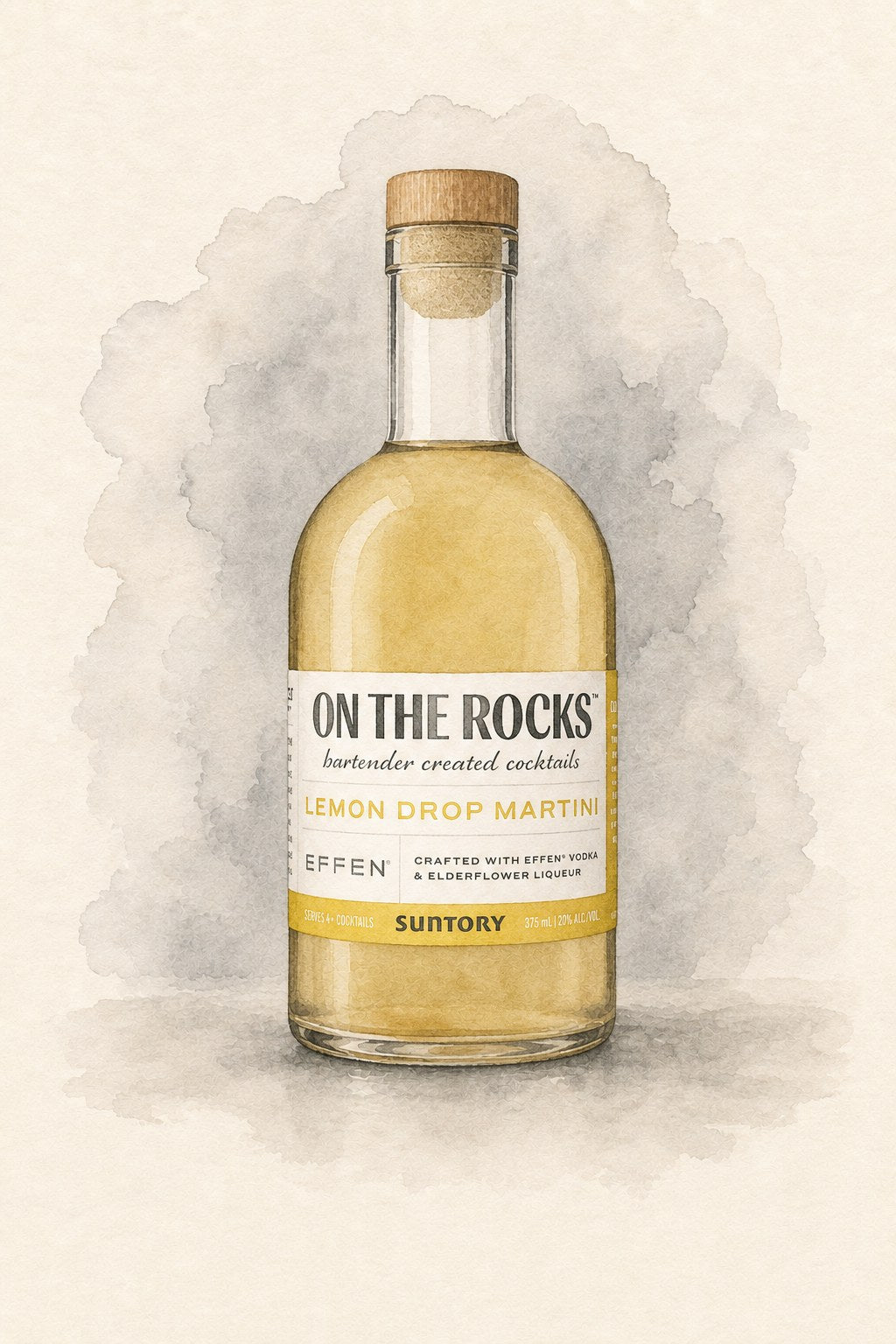 On the Rocks Lemon Drop Martini
