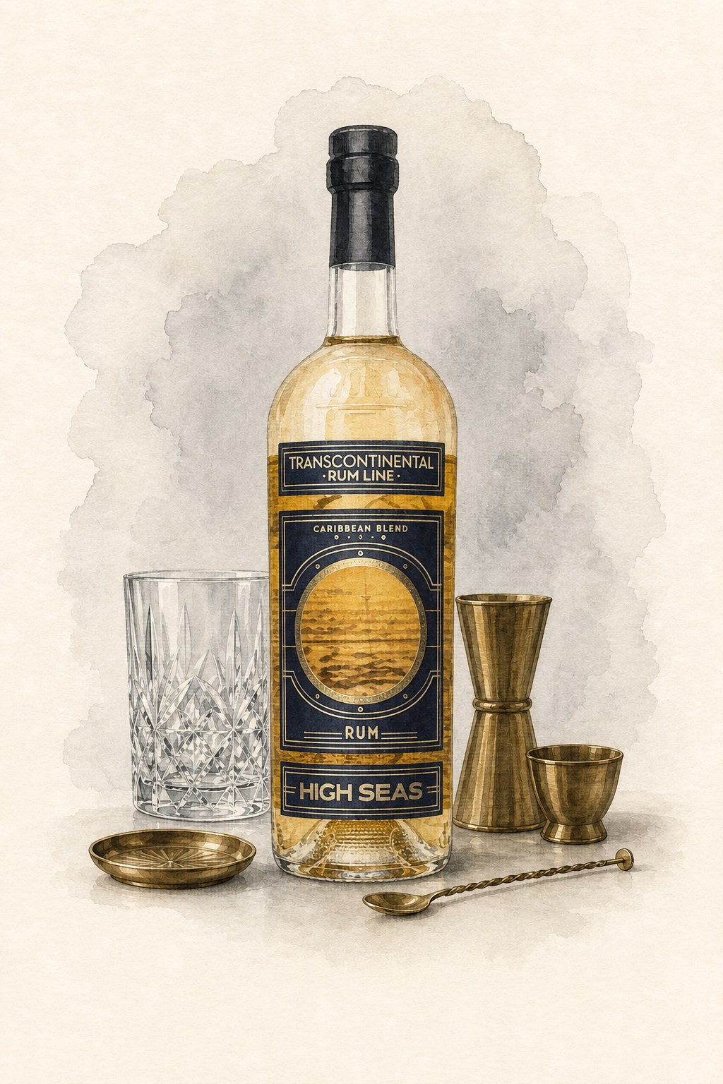 Transcontinental High Seas Caribbean Blend Rum