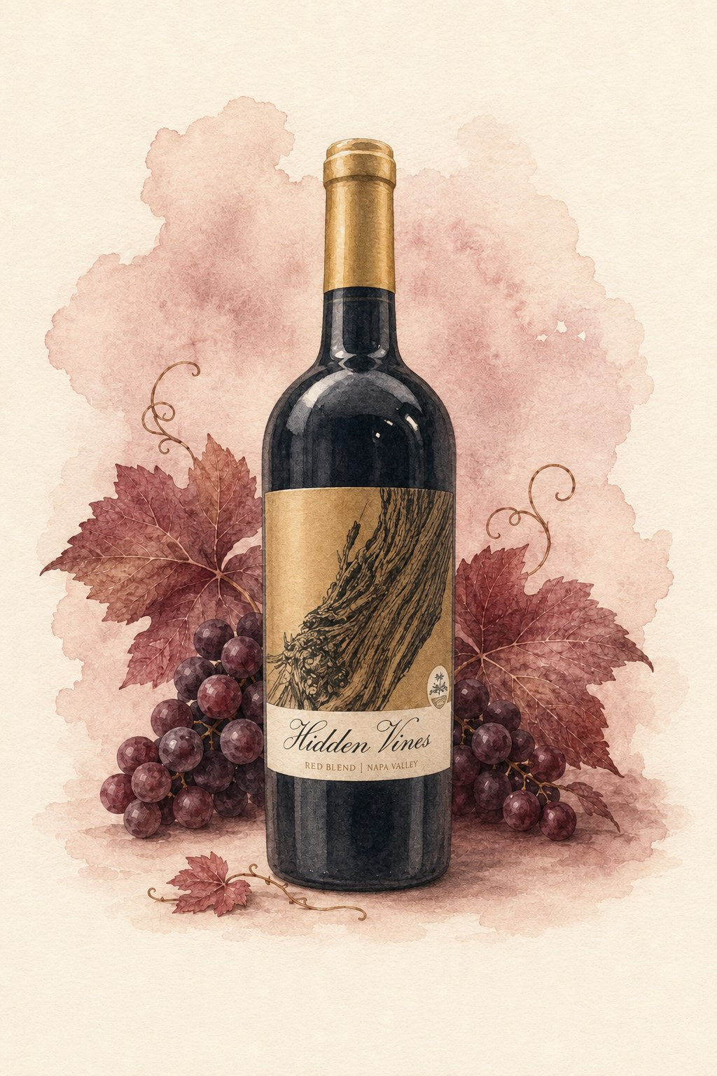 Hidden Vines Napa Red Blend 2018